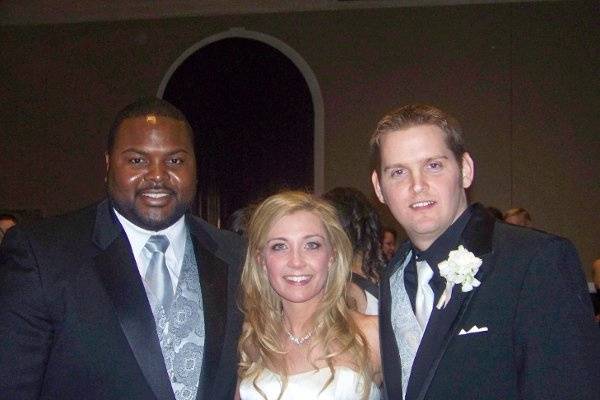 Ricardo Wilson and the Happy Bride and Groom!