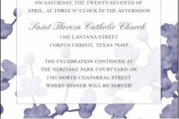 Event invitations