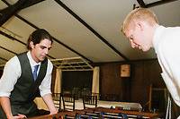 Fusball in the bar area