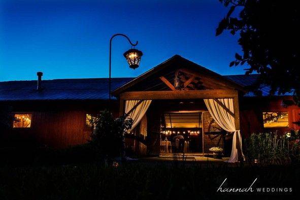 Entrance to the barn