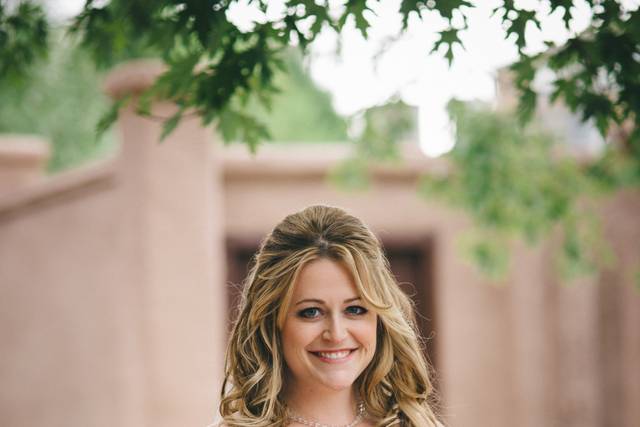 Smiling bride