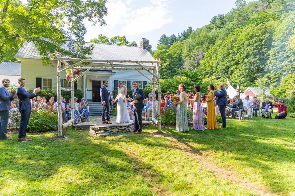 Outdoor ceremony