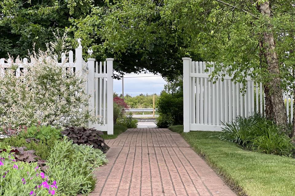 Garden entryway