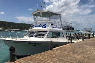 Sandals SC snorkeling boat