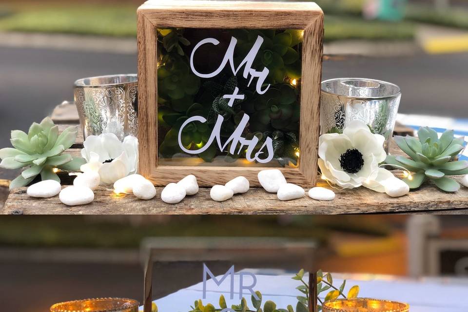 Custom Mr. & Mrs. Signs