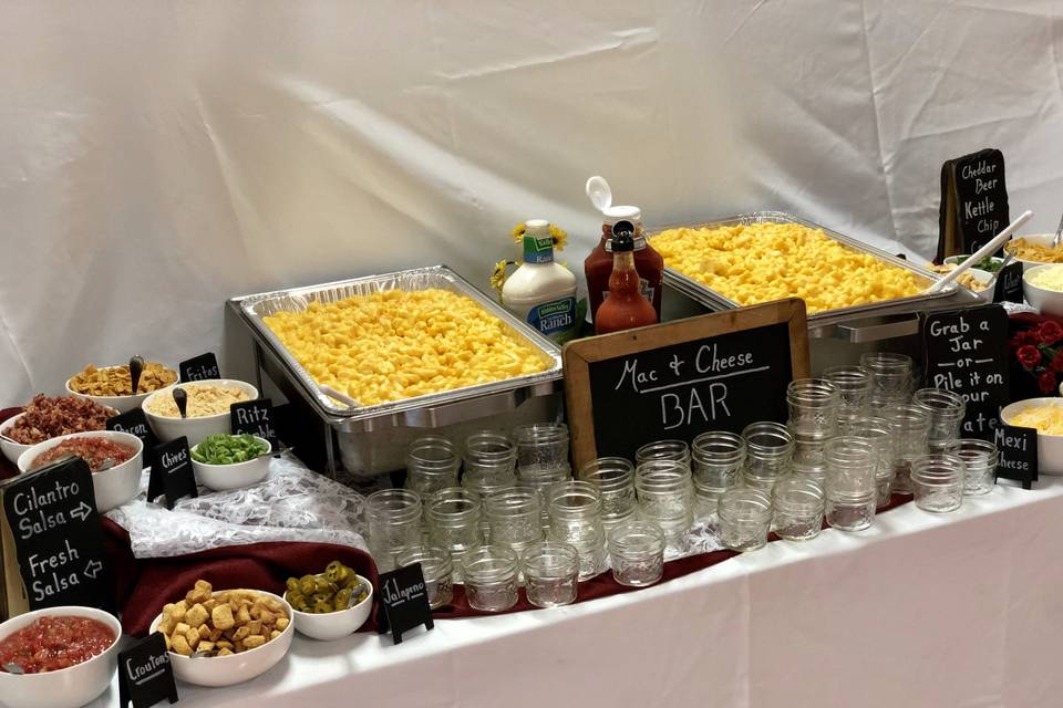 Mac & Cheese Station!