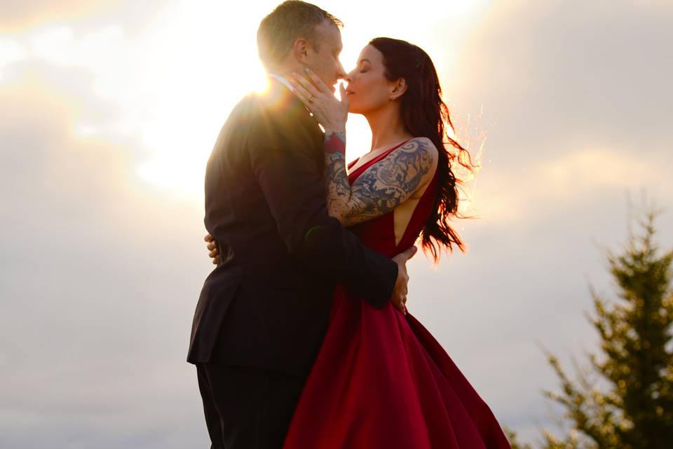 First look elopement