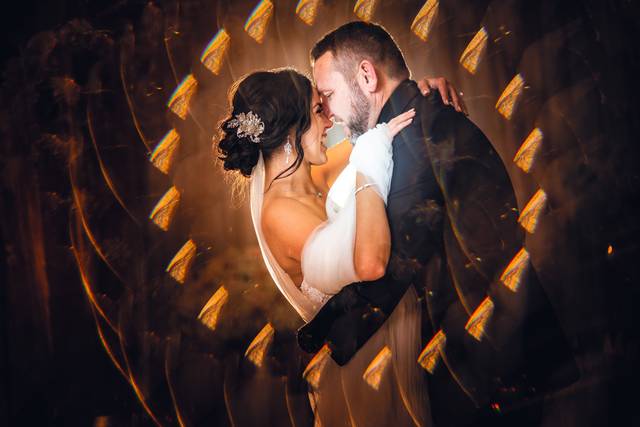 Bride and Groom Moment