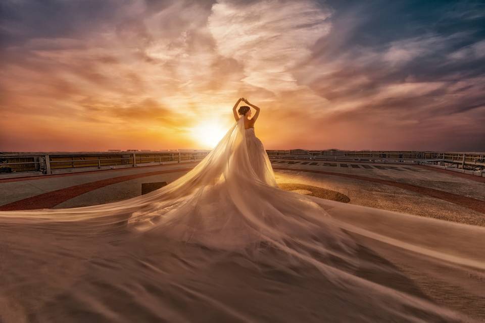 Rooftop Wedding