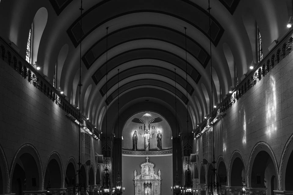 St Monica Cathedral Wedding