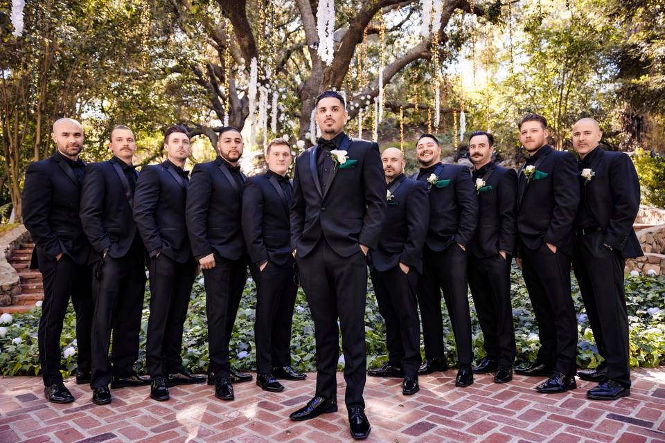Dallas Groomsmen Group Photos