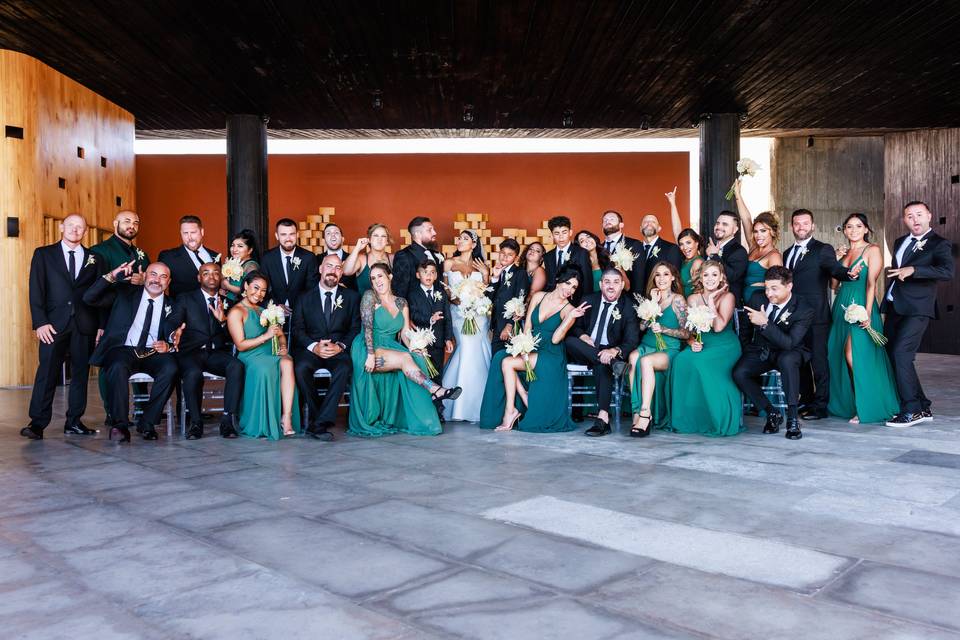 Bridesmaids in Cabo