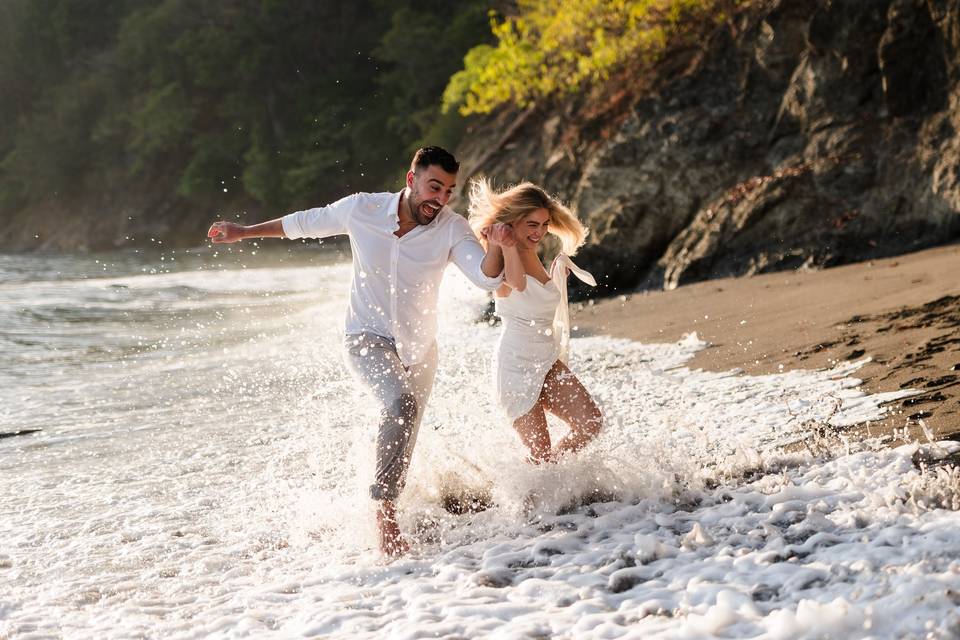 Beach Engagement Session