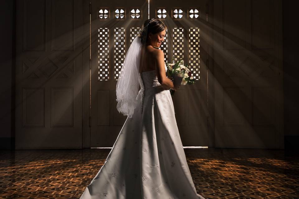 Stunning bride!