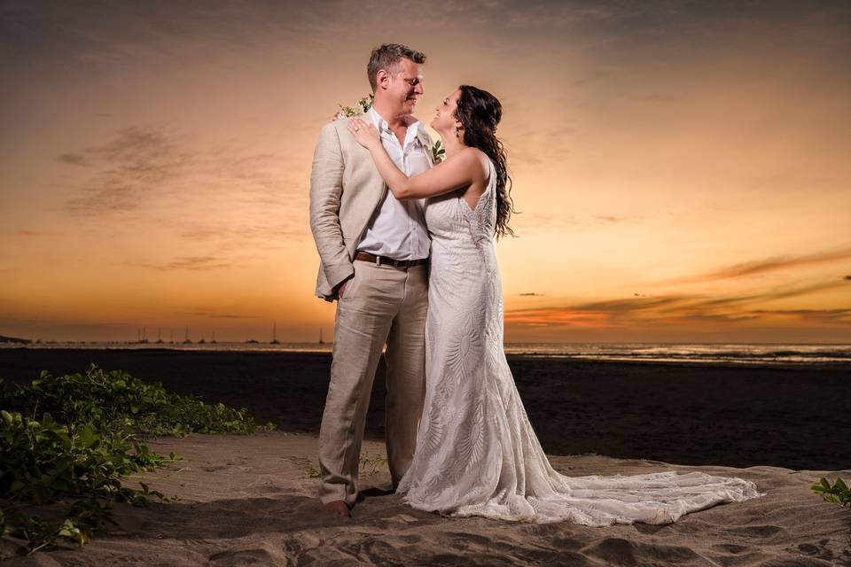 Tamarindo Wedding Sunset
