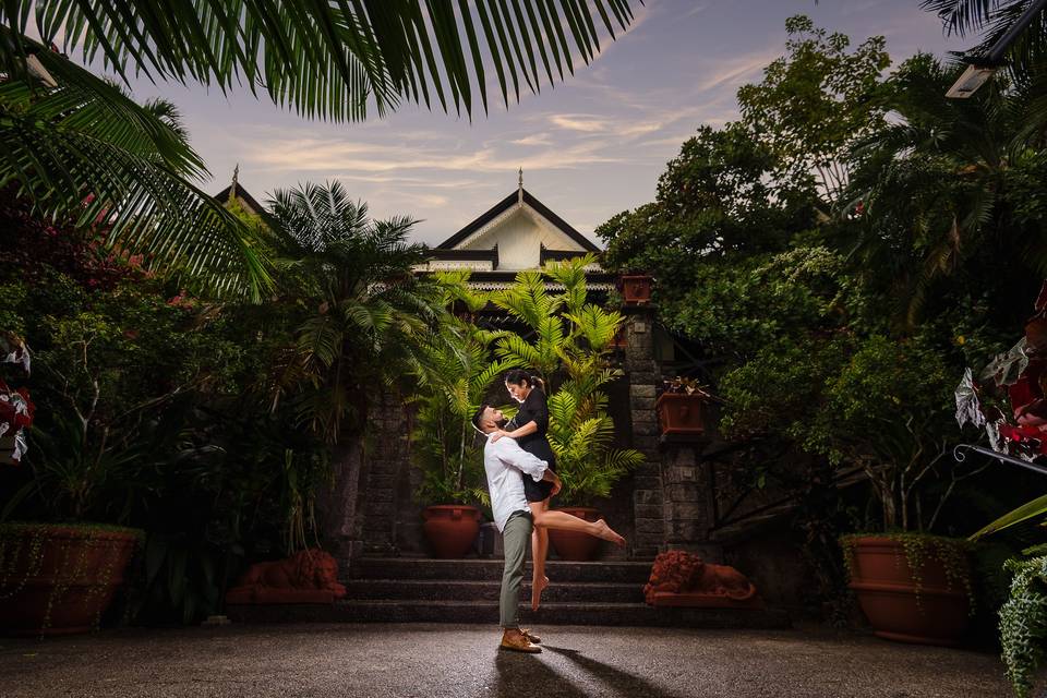 Proposal at Villa Caletas