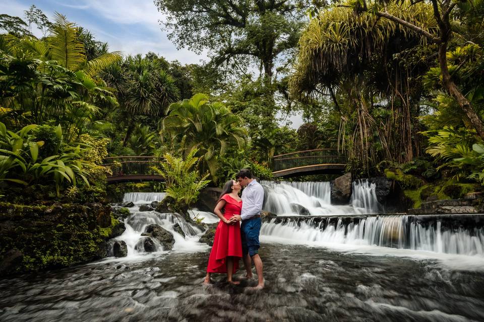 Proposal at Tabacon Resort