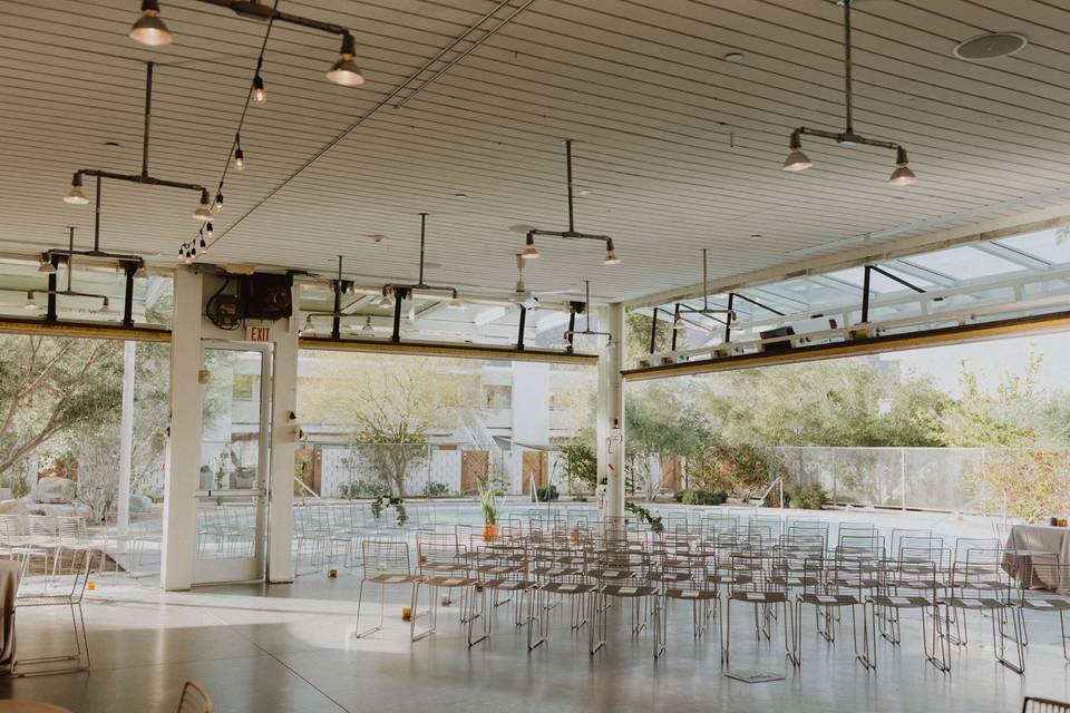 Poolside Ceremony