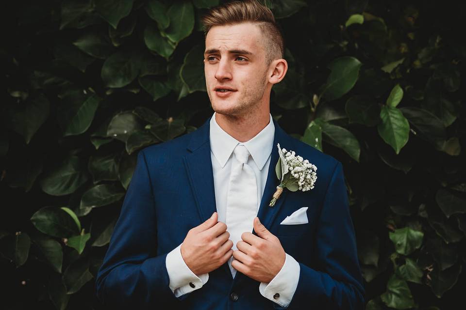 Dapper groom