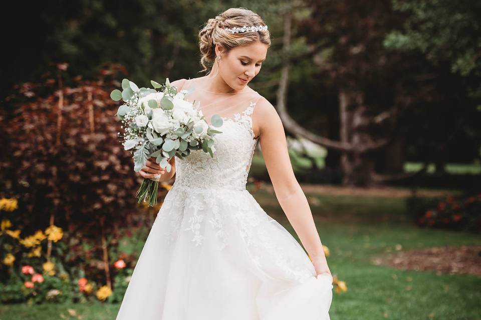 Bridal portrait