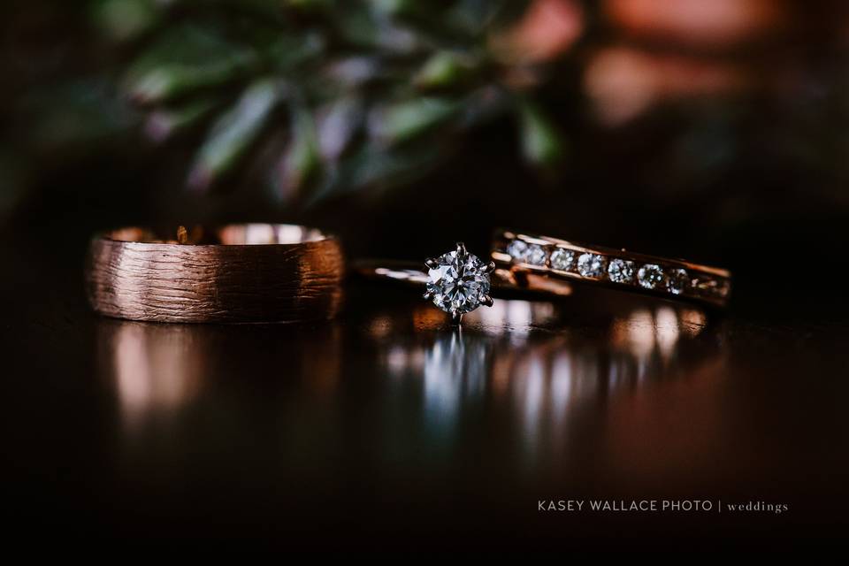 Wedding ring details