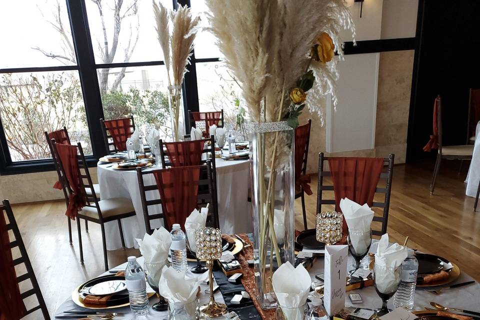 Pampas Centerpieces