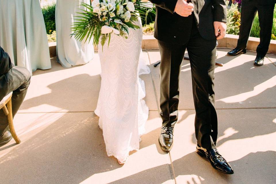 Ceremony at Casa Romantica