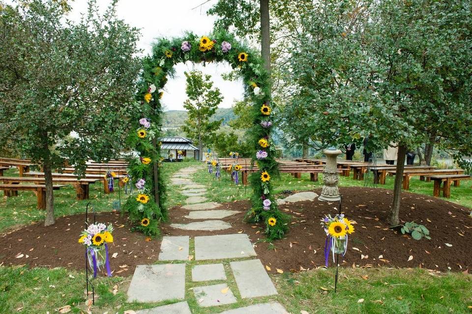 Arch at The Barn