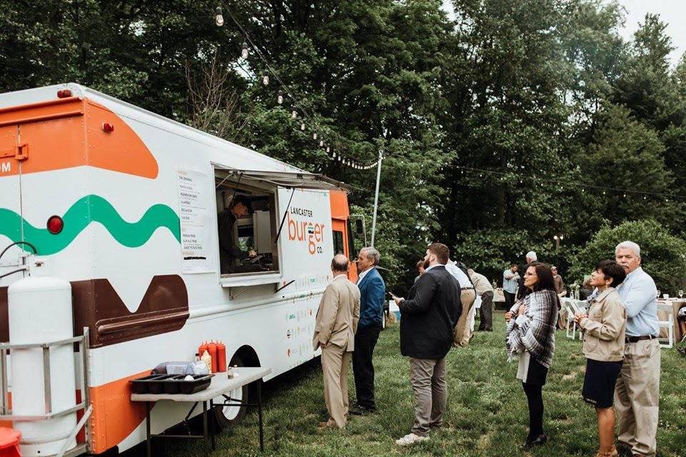 Food trucks at The Barn