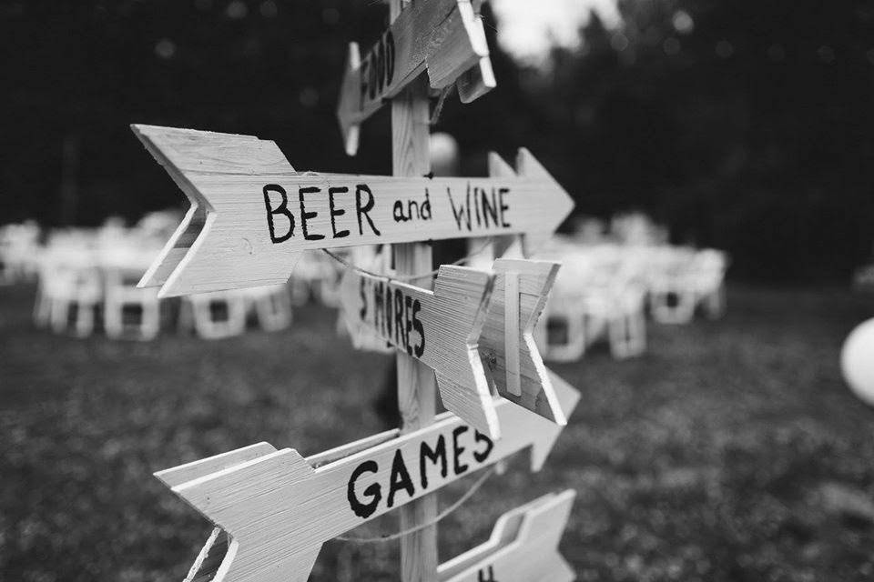 Wedding signs