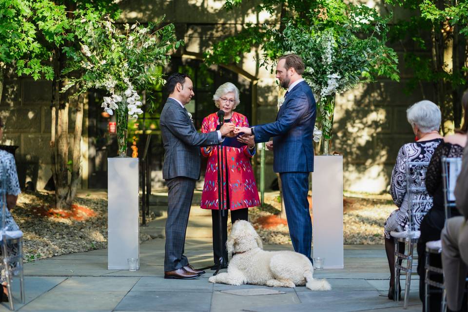 Ceremony in The Yard