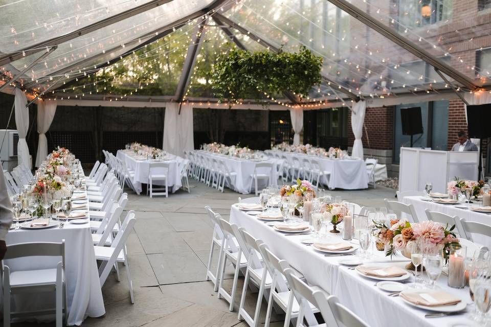 Tented Reception - The Yard