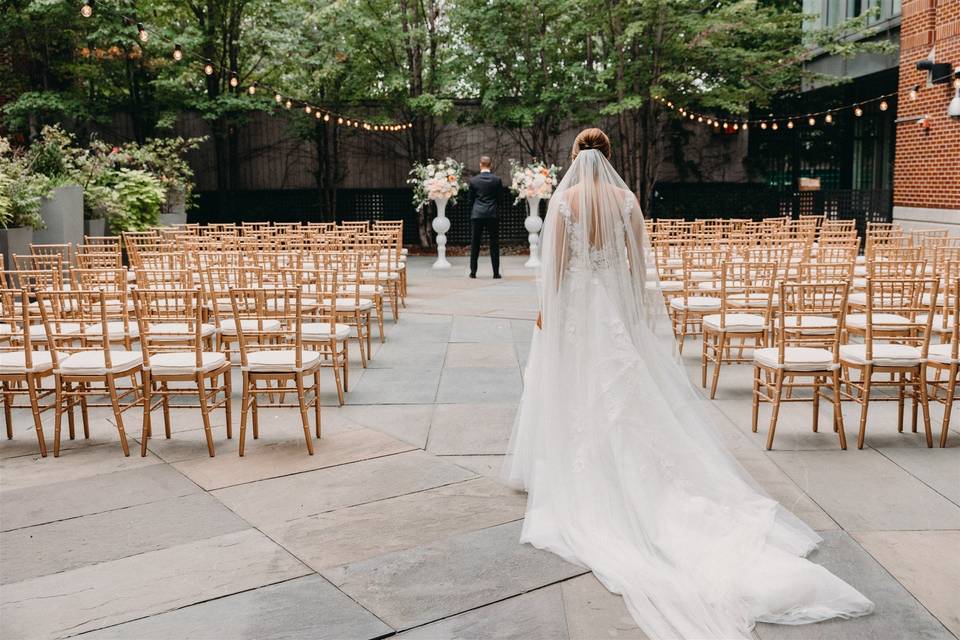 Bridal Party - Wooden Door