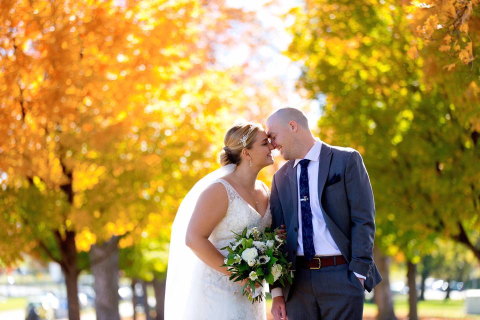 Fall wedding