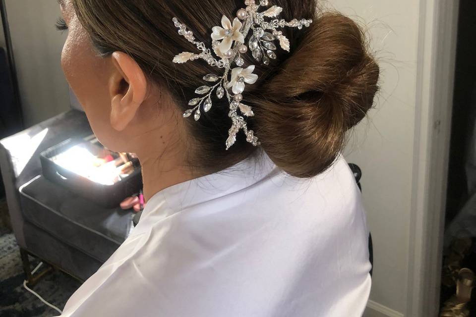 Elegant Bridal Updo