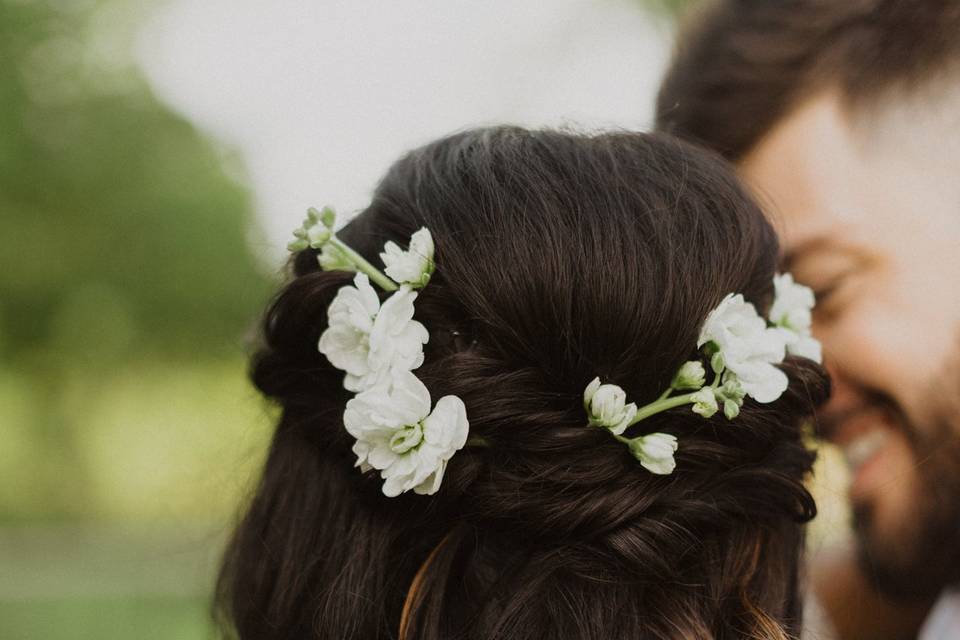 Boho Bridal Hair