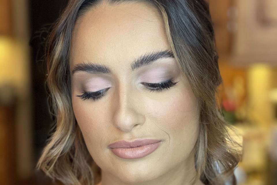 Soft Pink Bridal Makeup