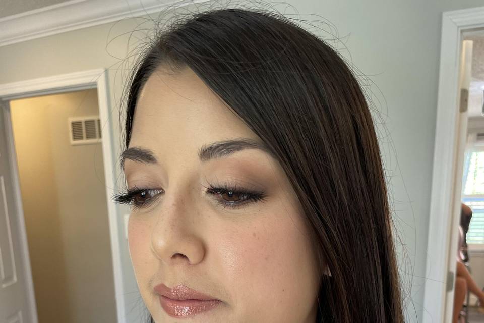 Soft Bridesmaid Makeup