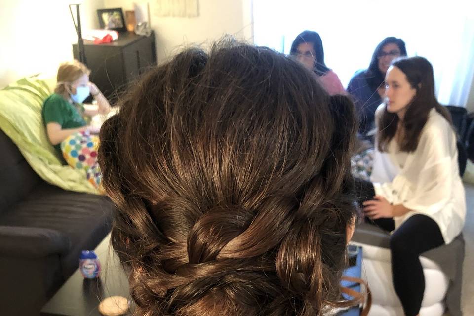 Bridesmaid Updo