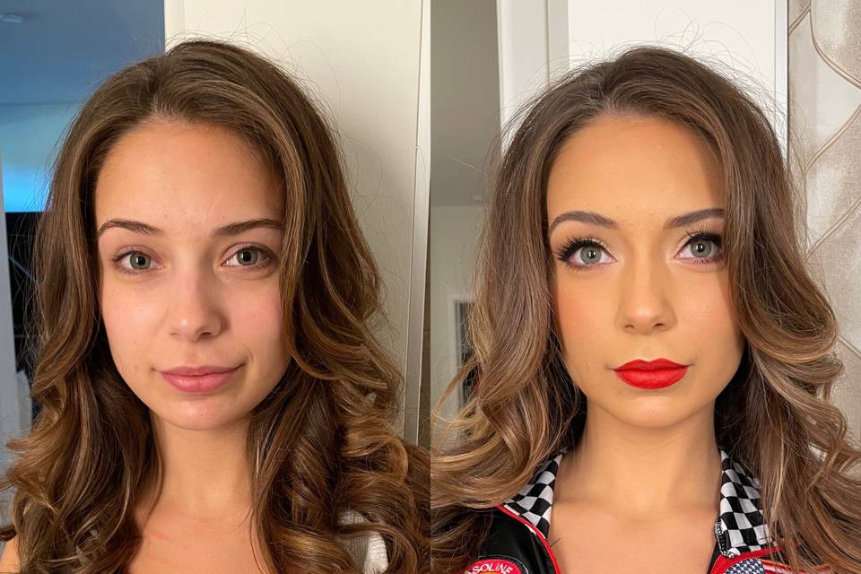 Glamorous Before and After