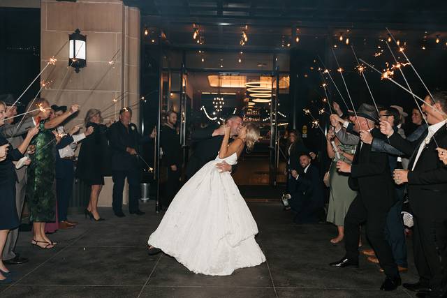 Sparkler Wedding Exit