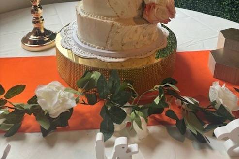 Rustic Boho Wedding Cake