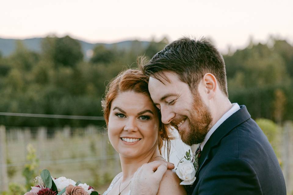 Bride and groom