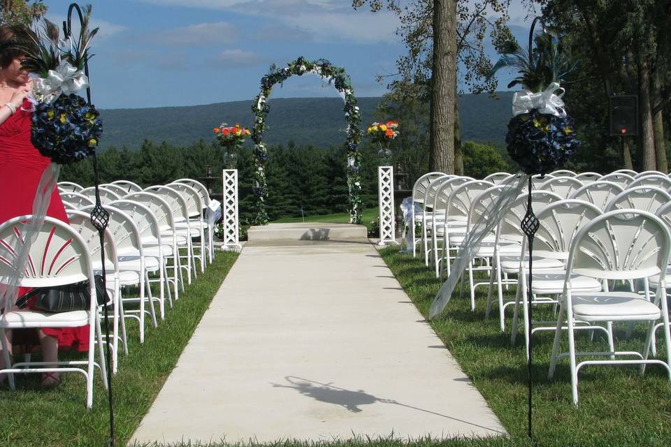 Wedding aisle