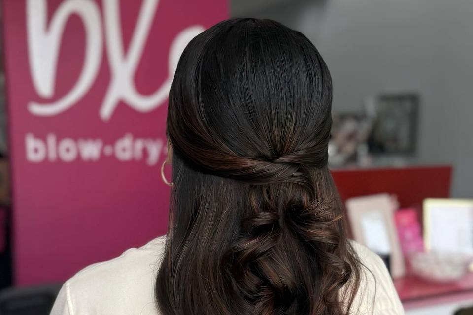 Half Up- Half Down