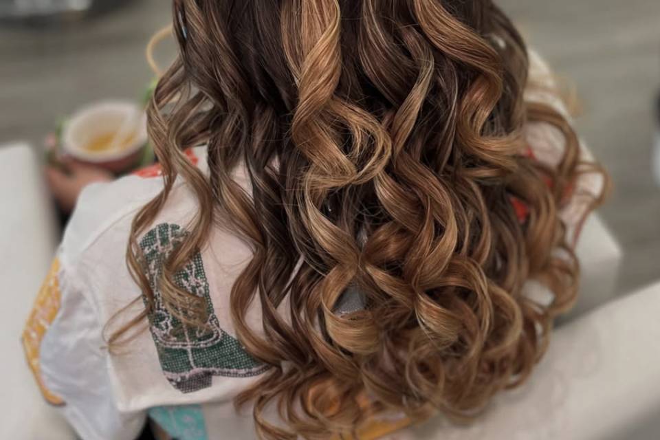 Braided Half Up