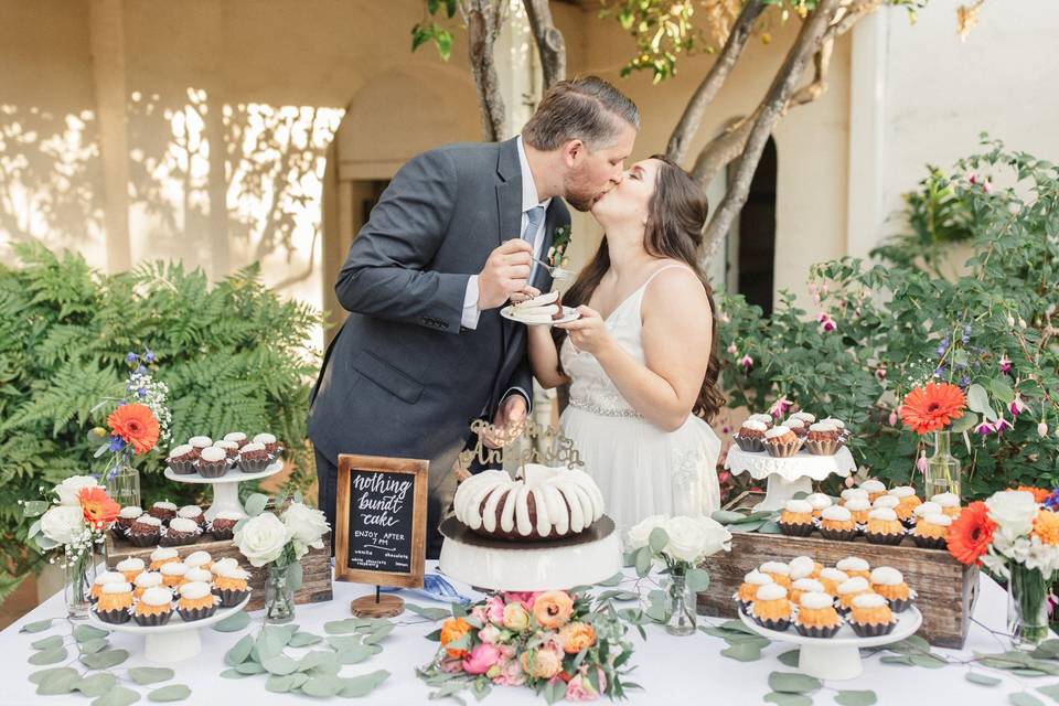 Dessert display