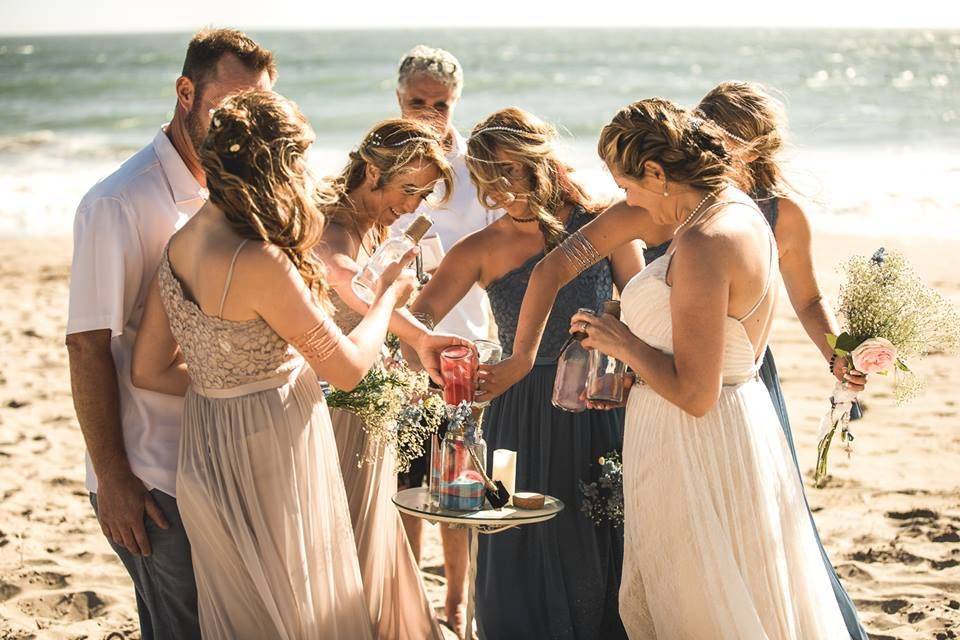 Beach wedding