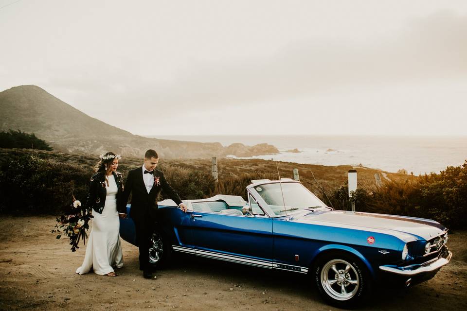 Blue top down