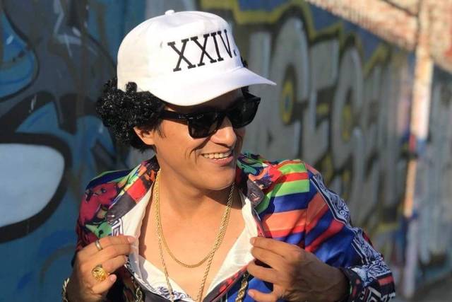 Johnny Rico As Bruno Mars